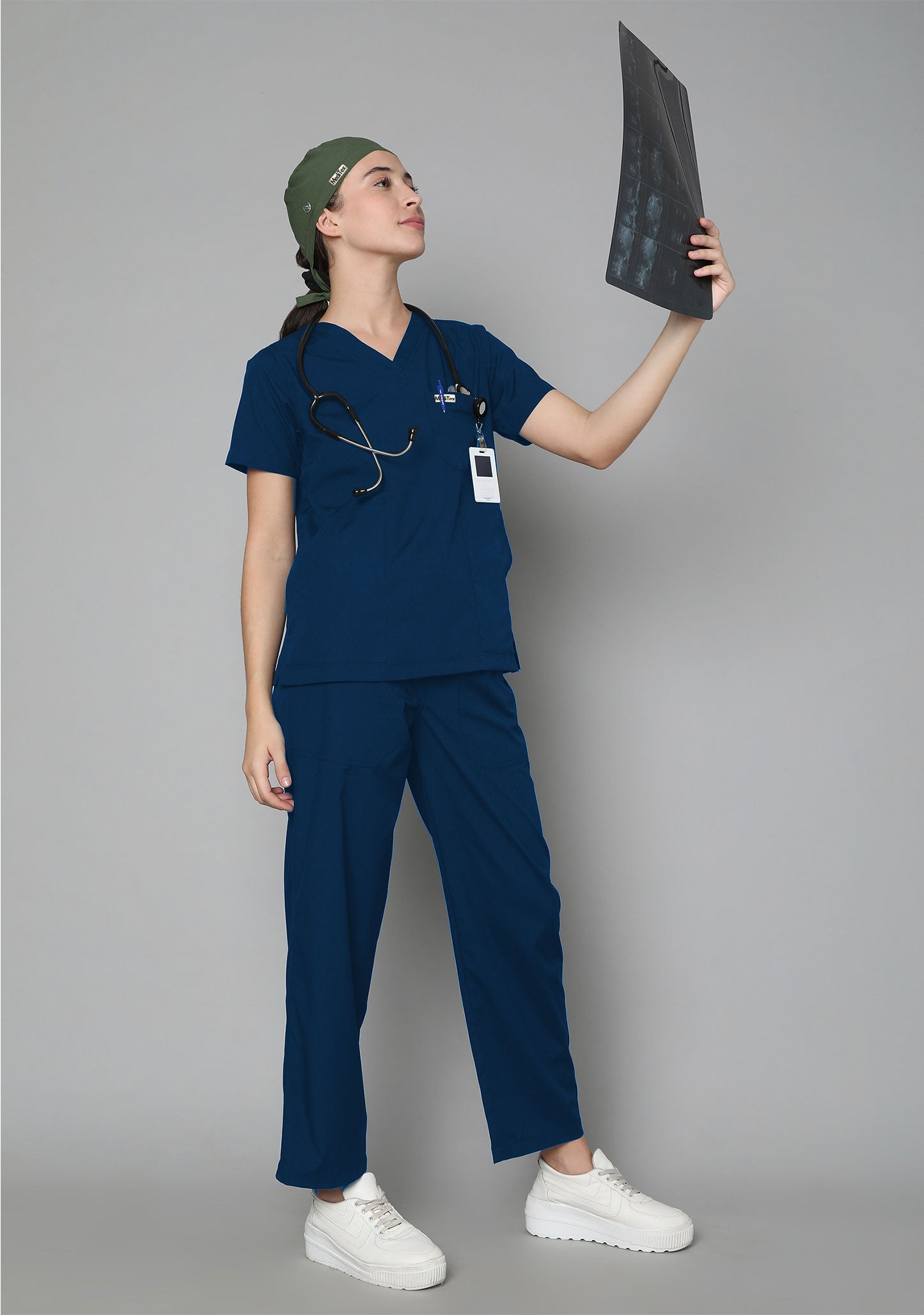Meditex Elite scrub Suit-Women (Blue)