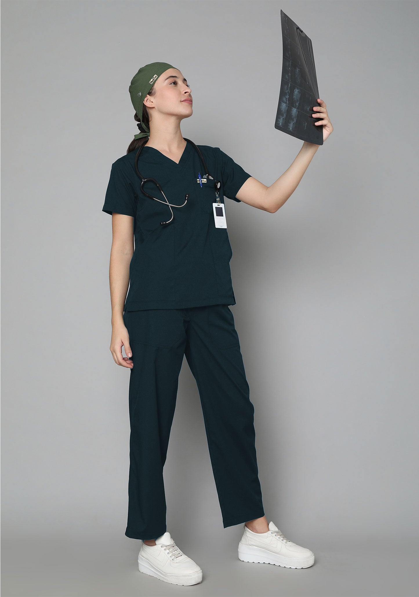 Meditex Elite scrub Suit-Women (Teal)